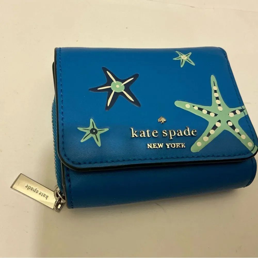 Kate Spade Shore Thing Small Trifold Continental Wallet.
